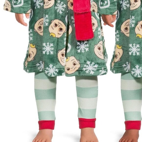 CoCoMelon Toddler Pajamas and Robe Set, 3-Piece, Sizes 12M-8M - NWT - Picture 5 of 8